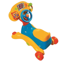 Качалка-каталка VTech с рулем Grow & Go Ride On 