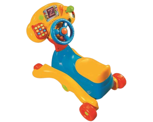 Качалка-каталка VTech с рулем Grow & Go Ride On 