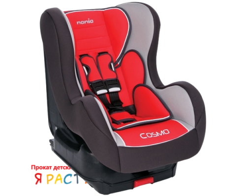 Автокресло Nania Cosmo SP Isofix (9-18кг) красное 