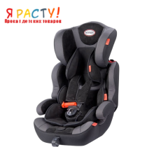Детское автокресло Heyner MultiProtect Ergo SP черное (9-36 кг) 