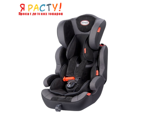 Детское автокресло Heyner MultiProtect Ergo SP черное (9-36 кг) 