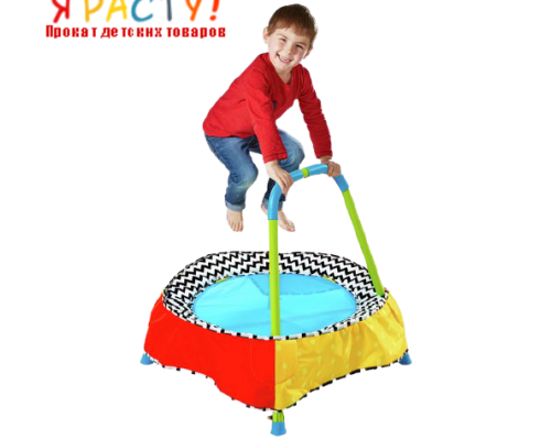 Детский мини батут с ручкой (Chad Valley) 