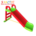 Горка детская пластиковая "Веселый спуск" (Doloni) зелено-красная 
