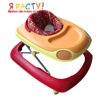 Ходунки Chicco Band без музыкальной панели желто-красные 