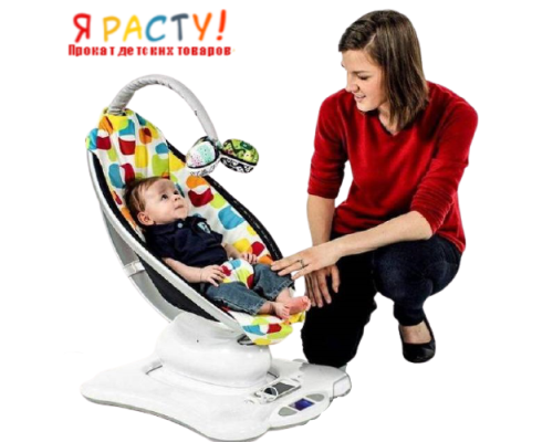 4Moms Mamaroo 2.0 Multi Plush электронные качели 