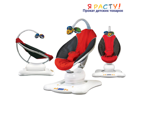 4Moms Mamaroo 2.0 Red электронные качели  