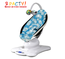 4Moms Mamaroo 2.0 Blue Plush электронные качели 
