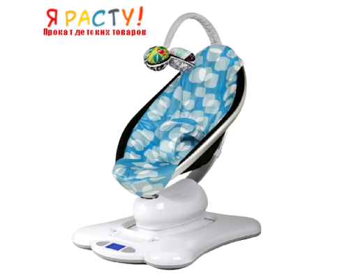4Moms Mamaroo 2.0 Blue Plush электронные качели 