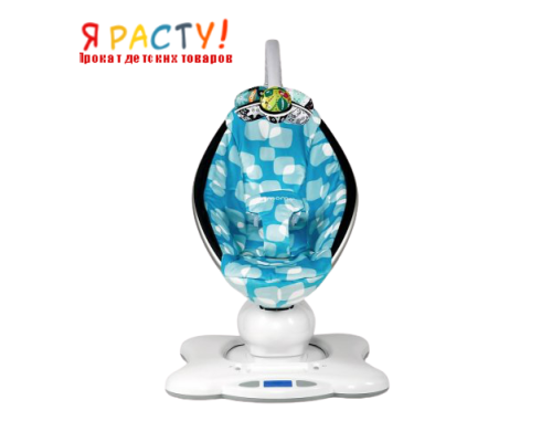 4Moms Mamaroo 2.0 Blue Plush электронные качели 