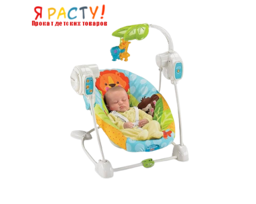 Качели-шезлонг Чудесная планета (Fisher Price) 