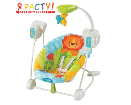Качели-шезлонг Чудесная планета (Fisher Price) 