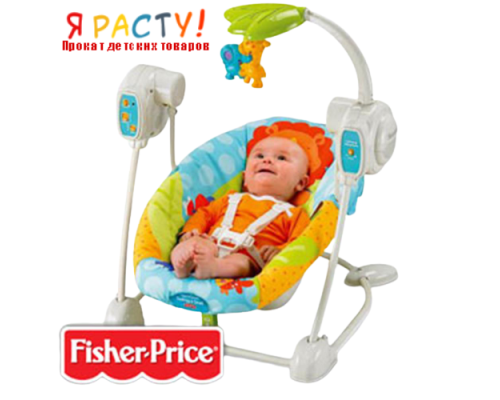 Качели-шезлонг Чудесная планета (Fisher Price) 