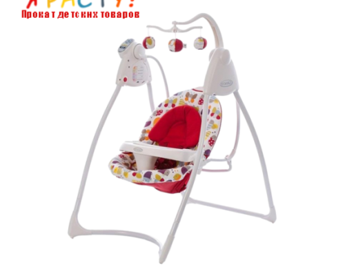 Детские электронные качели Graco Lovin Hug garden friends 
