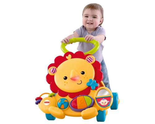 Ходилка-толкалка "Музыкальный лев" (Fisher-Price) 