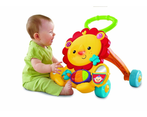 Ходилка-толкалка "Музыкальный лев" (Fisher-Price) 