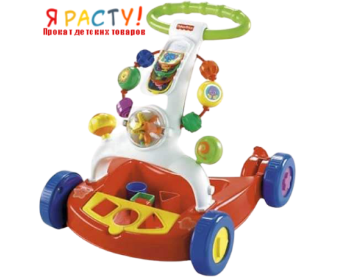 Каталка с игровым комплексом Блестящие основы (Fisher Price) 
