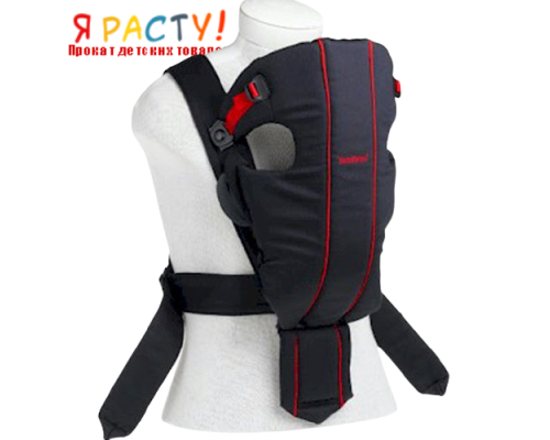 Рюкзак – кенгуру BABYBJORN Baby Carrier Active (черно красный) 