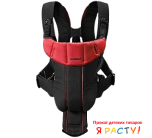 Рюкзак – кенгуру BABYBJORN Baby Carrier Active (черно красный) 
