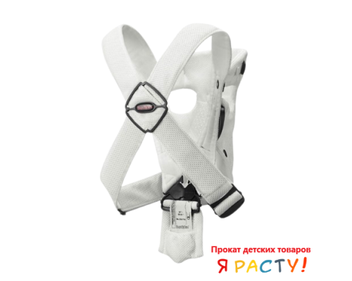 Рюкзак – кенгуру BabyBjorn Baby Carrier Air (бело-серый, сетчатый) 