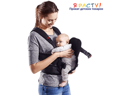 Рюкзак-кенгуру BabyBjorn We черный 