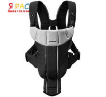  Рюкзак – кенгуру BABYBJORN Baby Carrier Active (черно серый)