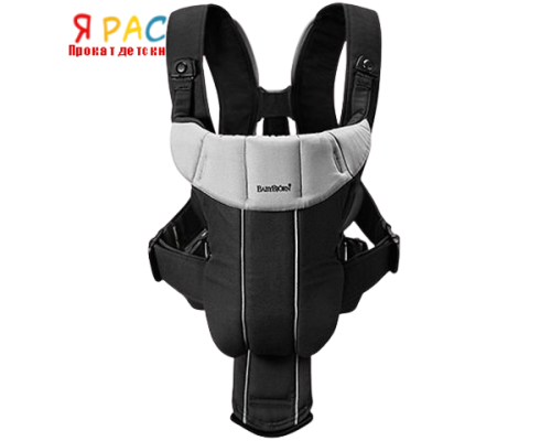  Рюкзак – кенгуру BABYBJORN Baby Carrier Active (черно серый)
