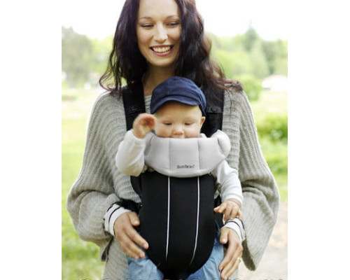  Рюкзак – кенгуру BABYBJORN Baby Carrier Active (черно серый)