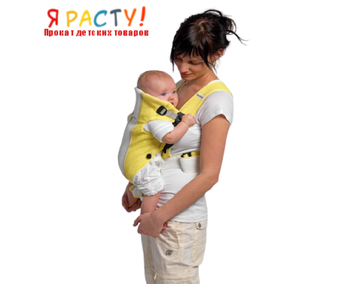 Рюкзак – кенгуру BabyBjorn Baby Carrier Air (желтый, сетчатый) 
