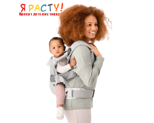 Рюкзак-кенгуру BabyBjorn One Air Mesh (серый) 