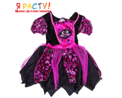 Платье с котенком (размер 81-98) 
