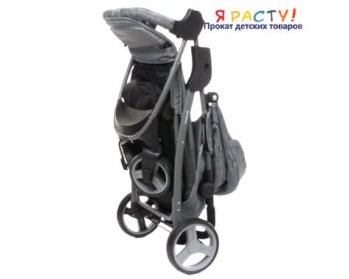 Прогулочная коляска 4baby RAPID Grey 