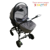 Коляска для новорождённых Living Smart (Chicco) серая 