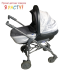 Коляска для новорождённых Living Smart (Chicco) серая 