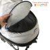 Коляска для новорождённых Living Smart (Chicco) серая 