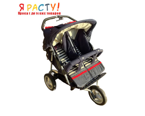 Прогулочная коляска для близнецов Babywelt Oregon Twin