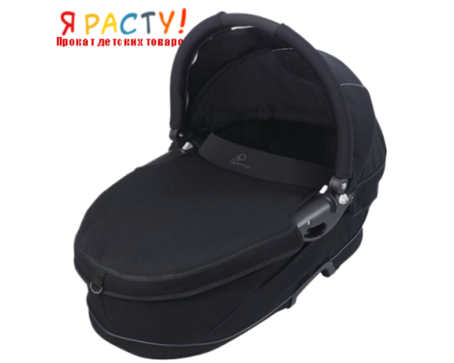 Коляска Quinny Buzz + люлька Dreami черная 