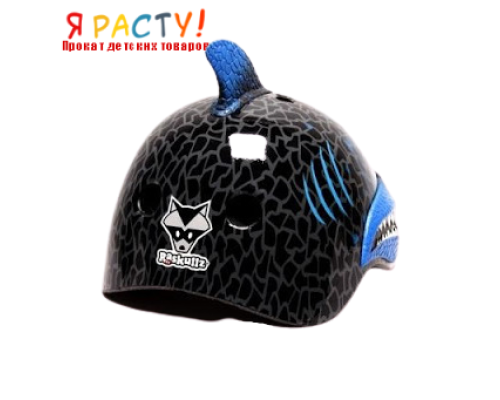 Защитный детский велосипедный шлем Raskullz Shark Attax Акула для детей 3-5 лет  