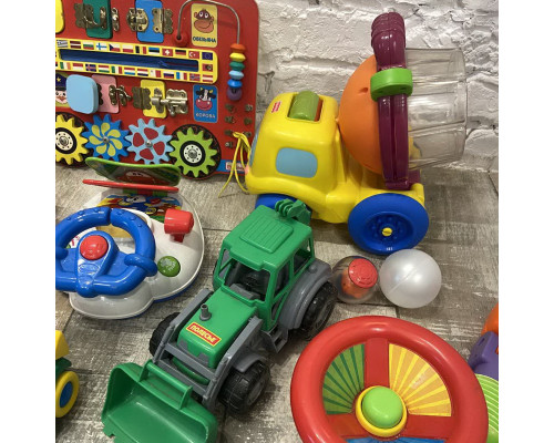 Набор музыкальных игрушек "Водитель" №10  (16 шт.)