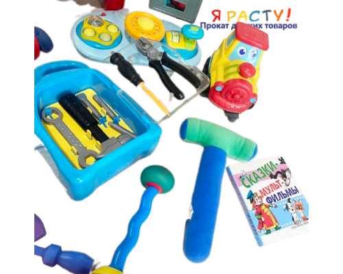 Набор игрушек "Строитель №6" (15шт.)  