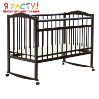 Детская кроватка Bambini (Темный Орех)