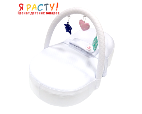 Кокон для новорожденных с дугой Farla Baby Shell Toys 