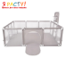 Манеж-комната детский игровой Gebino 230 х 120 см серый 
