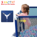 Манеж детский большой игровой Gebino 230 х 120 см синий 
