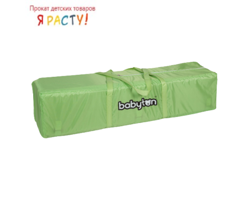 Игровой детский манеж Babyton зеленый 