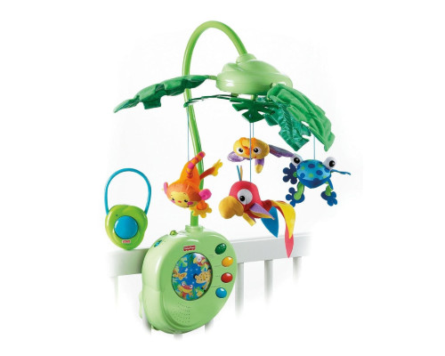 Музыкальный мобайл-каруселька "Тропический лес" (Fisher-Price) 
