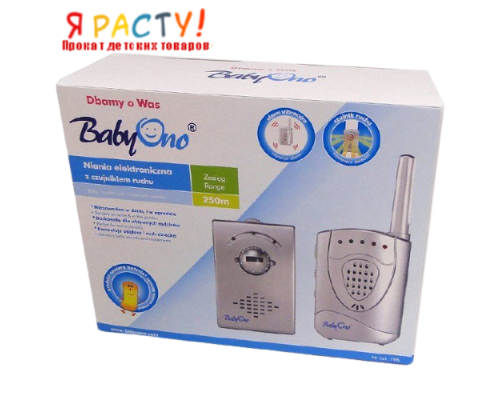 Электронная радионяня с датчиком движения 196 (Baby Ono) 