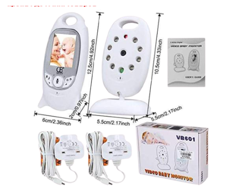 Беспроводная цифровая видеоняня Video Baby Monitor VB601 с ночной подсветкой 