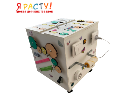 Бизикуб «Minipups» Цифры и формы 