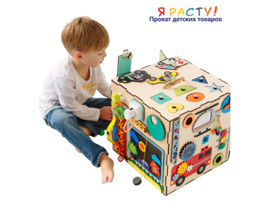 Бизикубик «Автомобили» (BIZITOYS) 