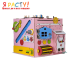 Бизикуб со светом розовый (Kubotoys) 